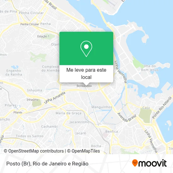 Posto (Br) mapa