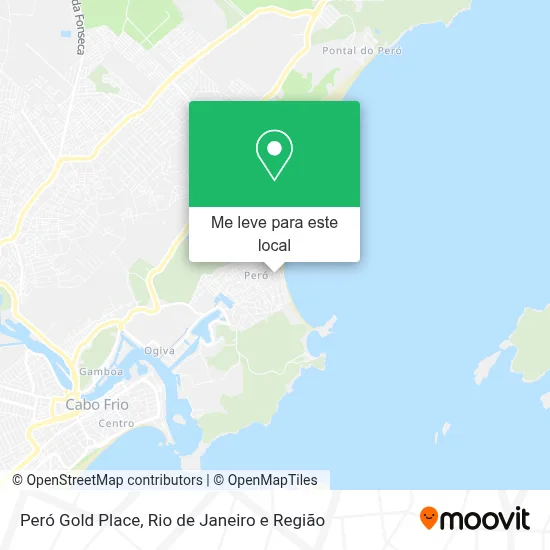 Peró Gold Place mapa