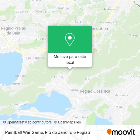 Paintball War Game mapa