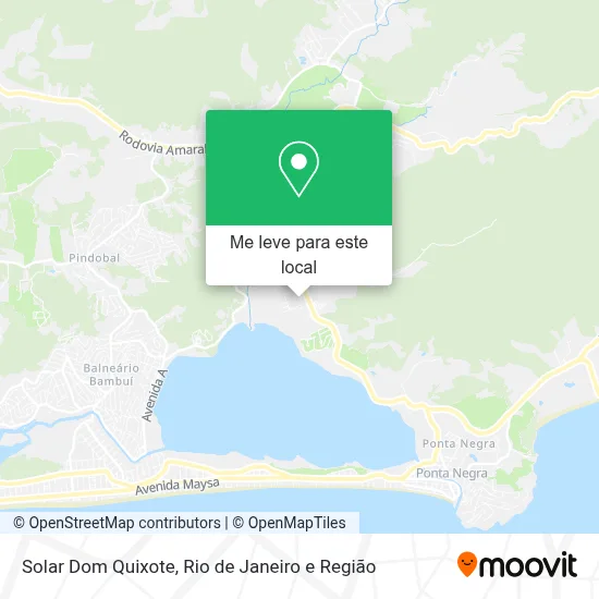Solar Dom Quixote mapa