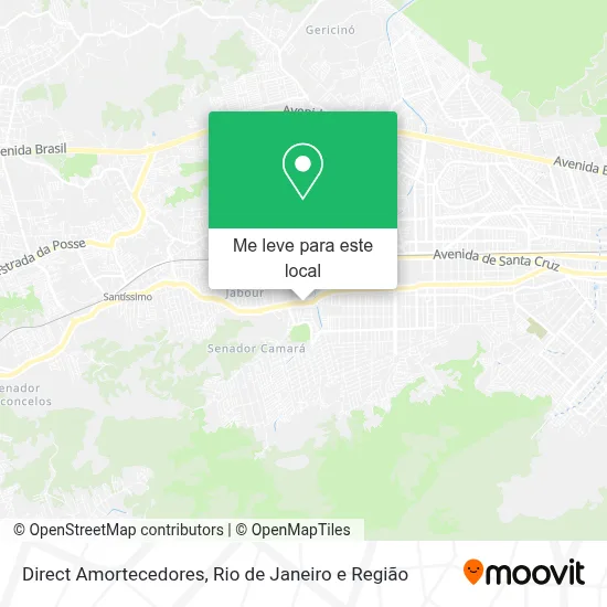 Direct Amortecedores mapa