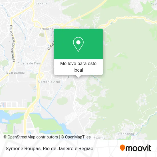 Symone Roupas mapa