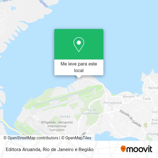 Editora Aruanda mapa