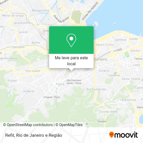 Refit mapa
