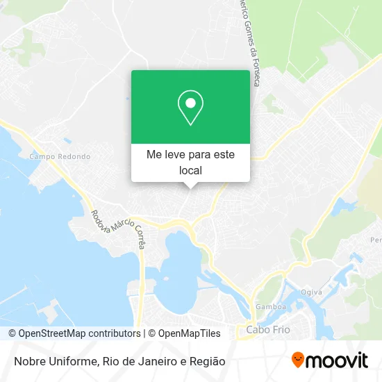 Nobre Uniforme mapa