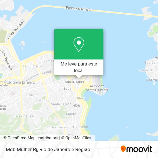 Mdb Mulher Rj mapa