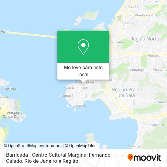 Barricada - Centro Cultural Marginal Fernando Calado mapa