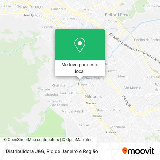 Distribuidora J&G mapa