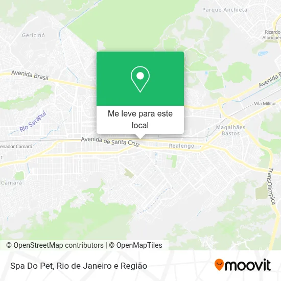 Spa Do Pet mapa
