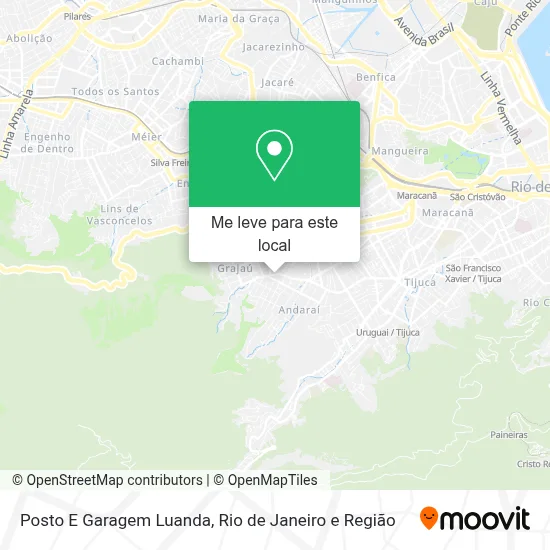 Posto E Garagem Luanda mapa