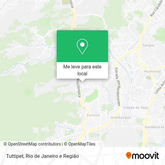 Tuttipet mapa