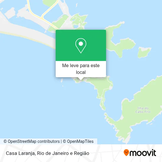 Casa Laranja mapa