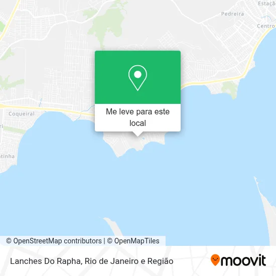Lanches Do Rapha mapa
