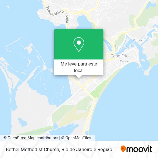 Bethel Methodist Church mapa