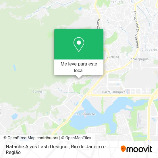 Natache Alves Lash Designer mapa