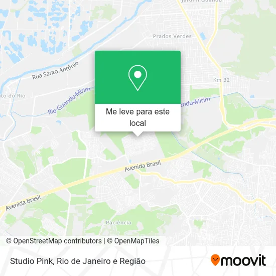 Studio Pink mapa