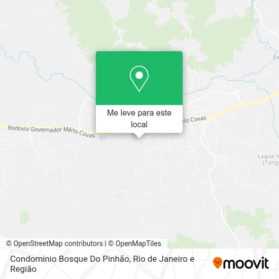 Condominio Bosque Do Pinhão mapa