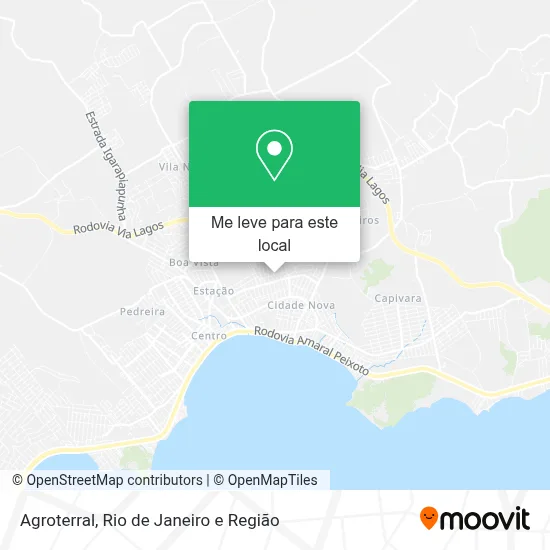 Agroterral mapa