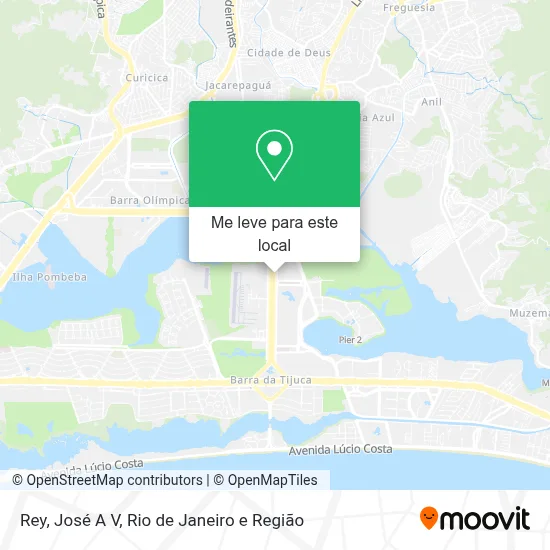 Rey, José A V mapa