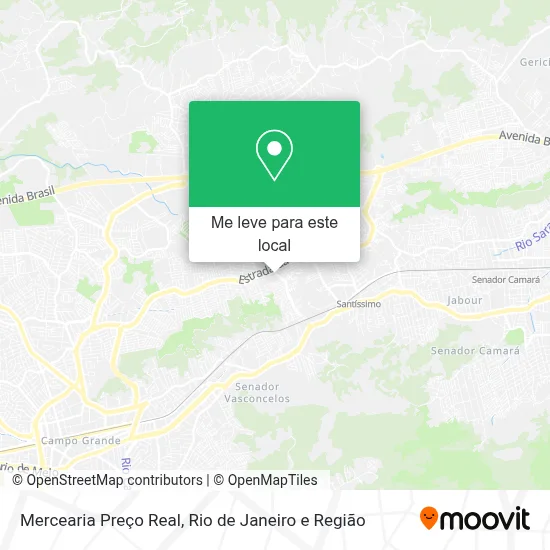 Mercearia Preço Real mapa