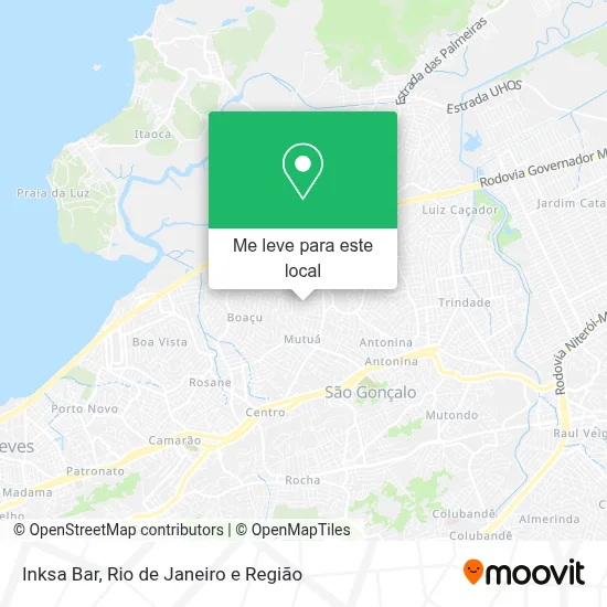 Inksa Bar mapa