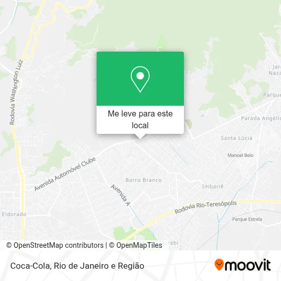 Coca-Cola mapa
