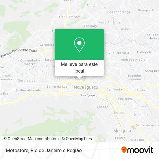 Motostore mapa