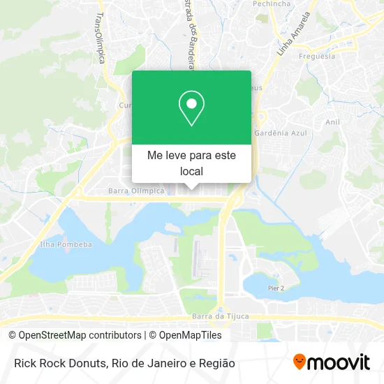 Rick Rock Donuts mapa