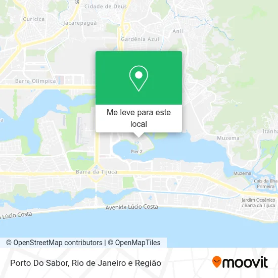 Porto Do Sabor mapa