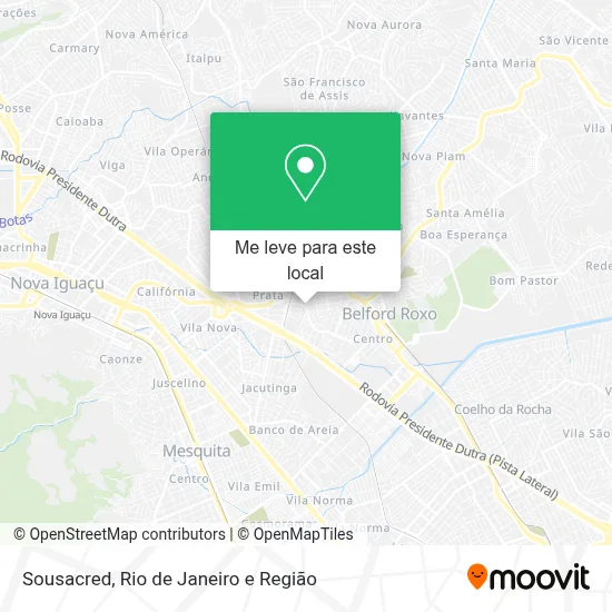 Sousacred mapa
