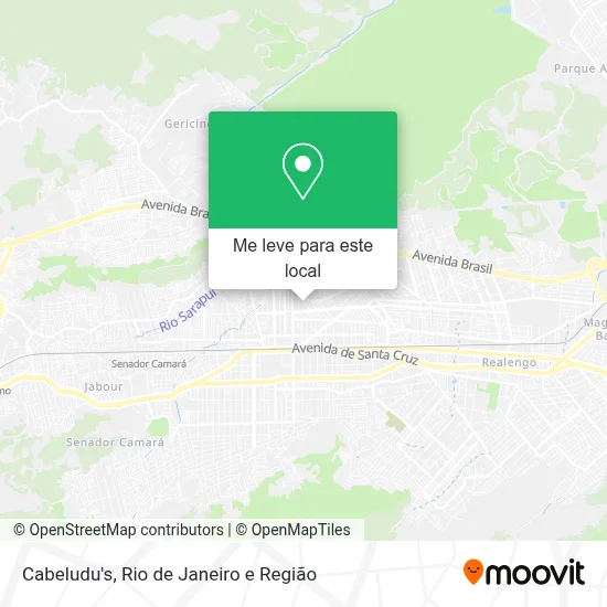Cabeludu's mapa