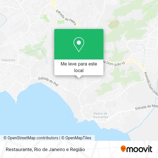 Restaurante mapa