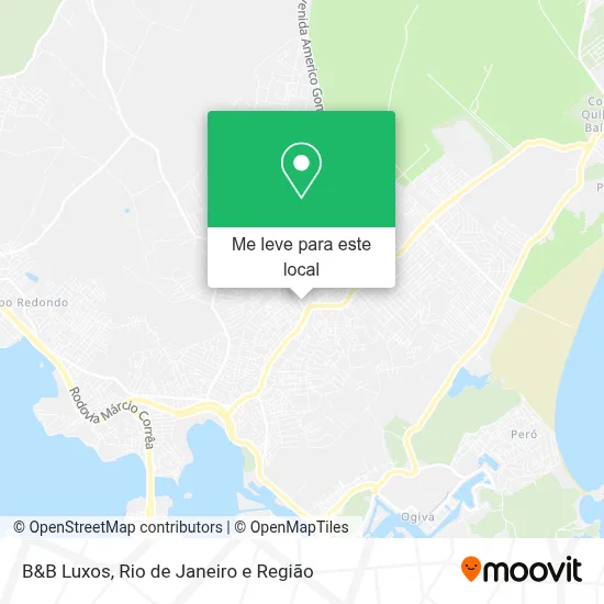 B&B Luxos mapa