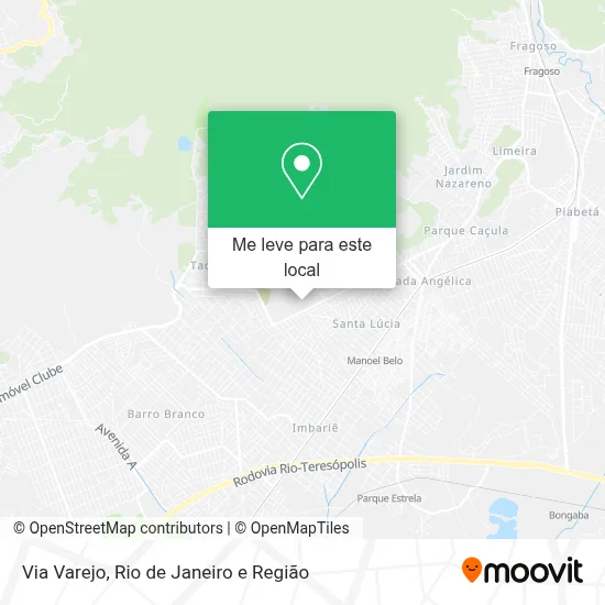 Via Varejo mapa