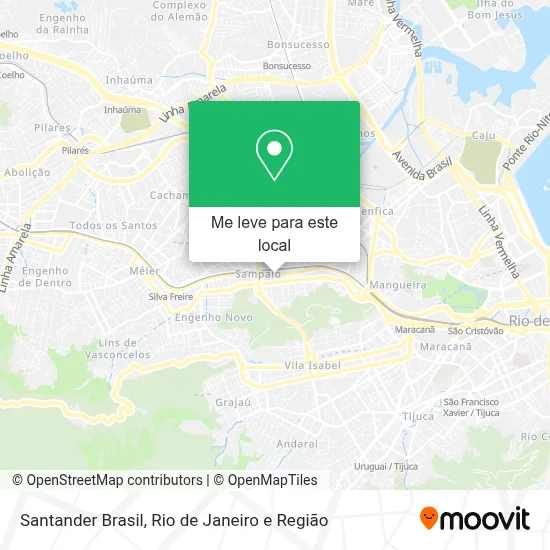 Santander Brasil mapa