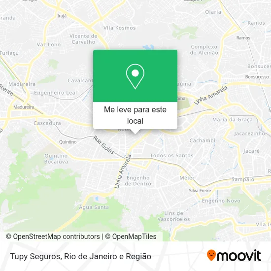 Tupy Seguros mapa