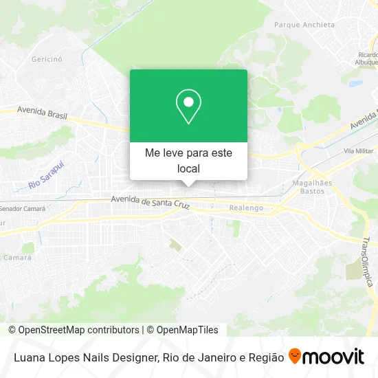 Luana Lopes Nails Designer mapa