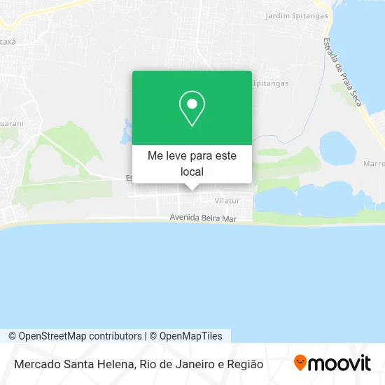 Mercado Santa Helena mapa