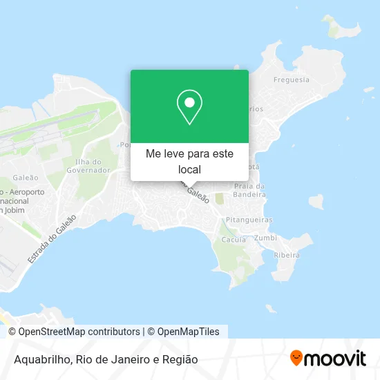 Aquabrilho mapa