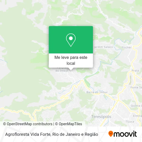 Agrofloresta Vida Forte mapa