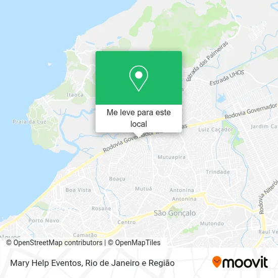 Mary Help Eventos mapa