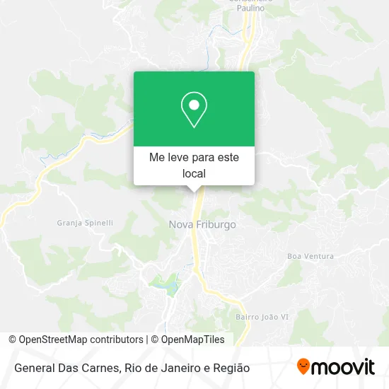 General Das Carnes mapa