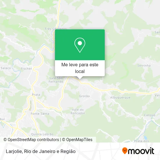 Larjolie mapa
