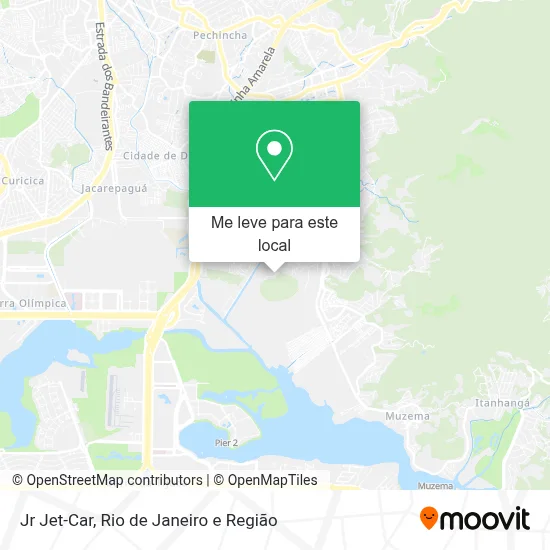 Jr Jet-Car mapa