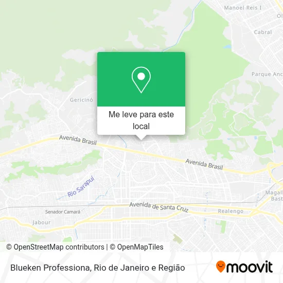 Blueken Professiona mapa