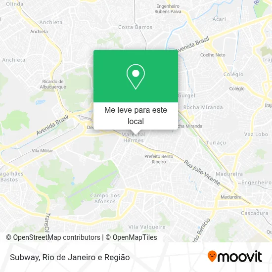 Subway mapa