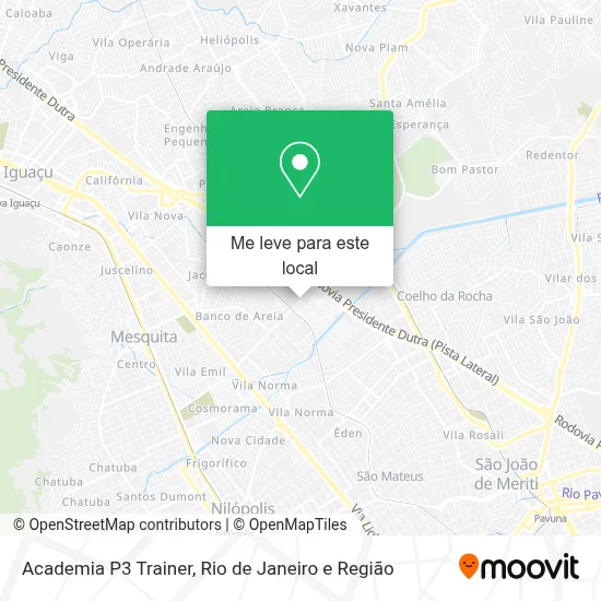 Academia P3 Trainer mapa
