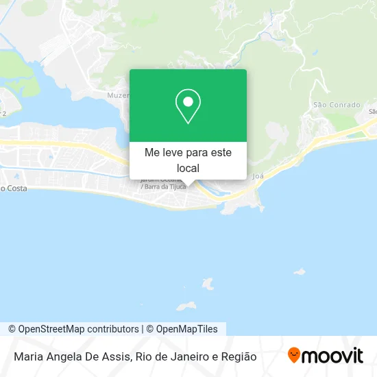 Maria Angela De Assis mapa
