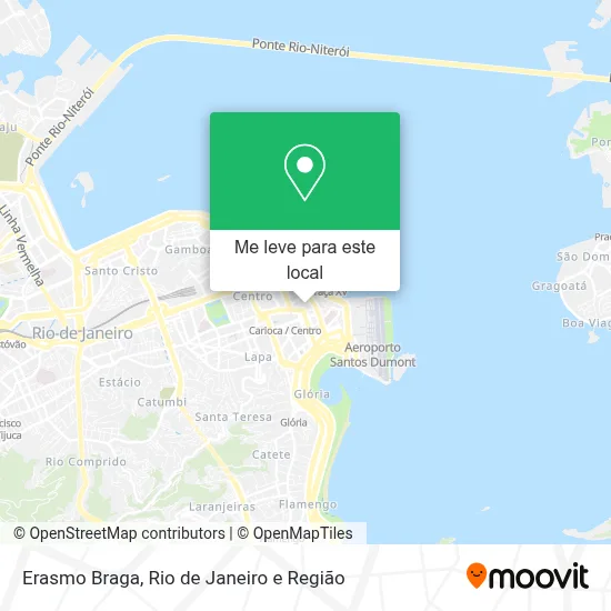 Erasmo Braga mapa