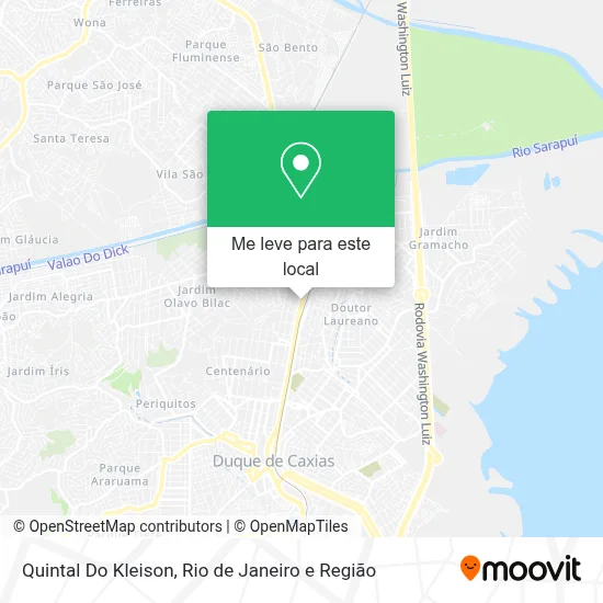 Quintal Do Kleison mapa